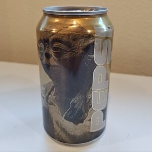 Star Wars Collectible Yoda Gold Pepsi Can